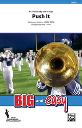 Push It Marching Band sheet music cover